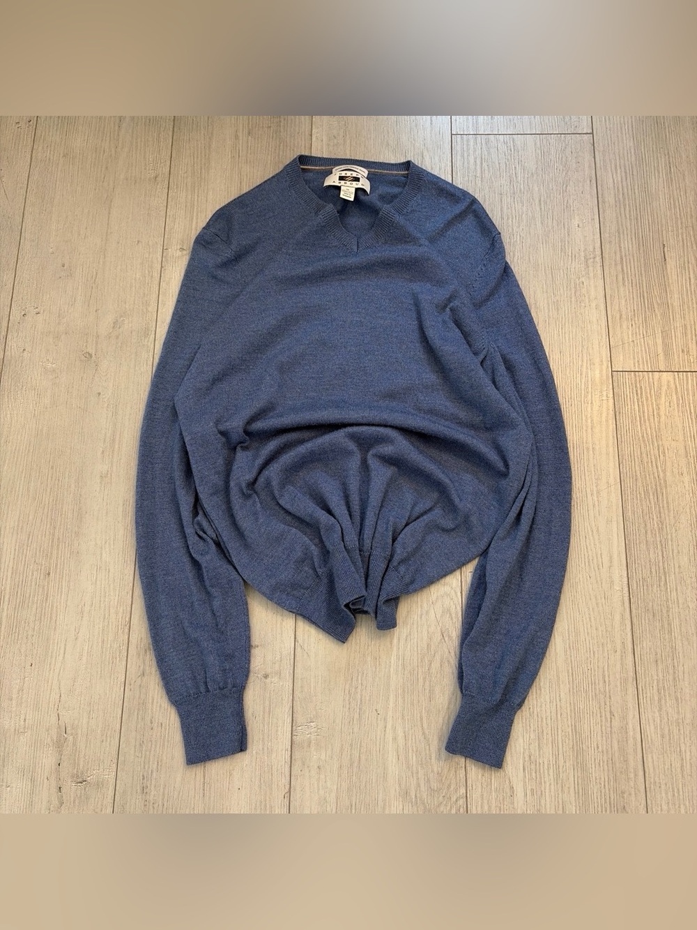 Joseph Abboud Extra Fine Merino Wool V-Neck Sweater